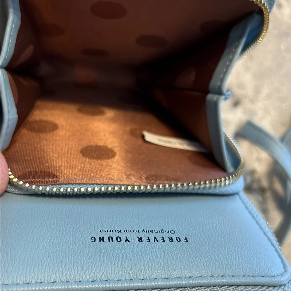 Forever Young Sky Blue Crossbody Bag